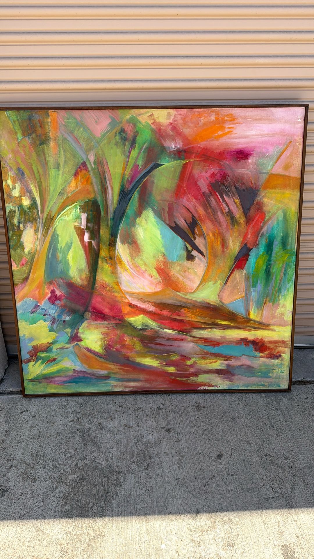 Large Canvas Painting