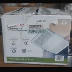 Broan-NuTone 80 CFM Ceiling Bathroom Exhaust Fan with Light and 1300-Watt Heater