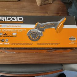 Rigid 18v Subcompact 3in Multi-material Saw