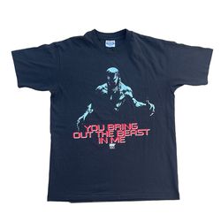 1992 Split Second You Bring Out The Beast In Me Movie Promo T-shirt Size Large