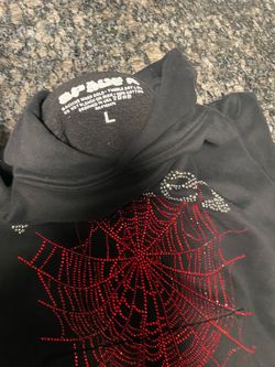 Size L spider hoodie brand new