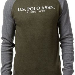 NEW!!.Polo ASSN MEN LONG SLEEVE SHIRTS (M)