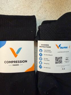 M/W compression socks