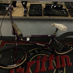 20” 2020 Stolen Brand Heist BMX Bike Deep Purple (Heavy Wear) Scratches / Signs Of Minor Rust