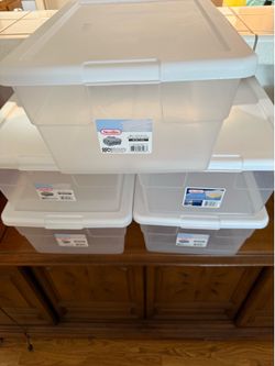 5 Storage Bin Bins ALL FOR