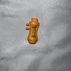 Barbie Sister Skipper Tiki Hut Doll Yellow Sun Tan Lotion Bottle For Diorama