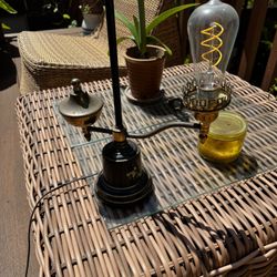 Antique Brass Table Lamp