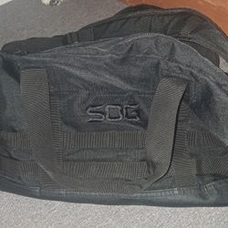 SOG Black Tactical Duffle Bag / Backpack Combination
