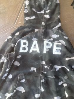 Bape graduation full zip