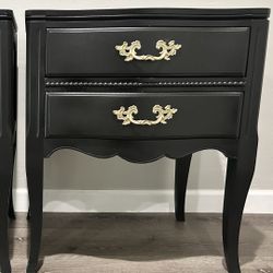 All Wood Matching Nightstands/End Tables