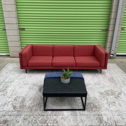 *Free Delivery* Mid Century Modern Couch Sofa 3 Seater