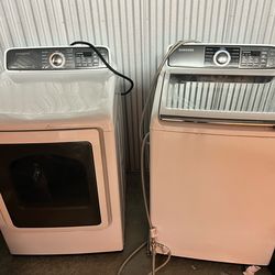 Samsung washer nd dryer