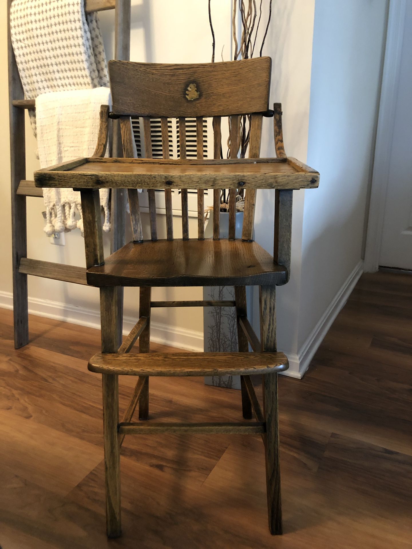 Antique High Chair “39”Inches Tall