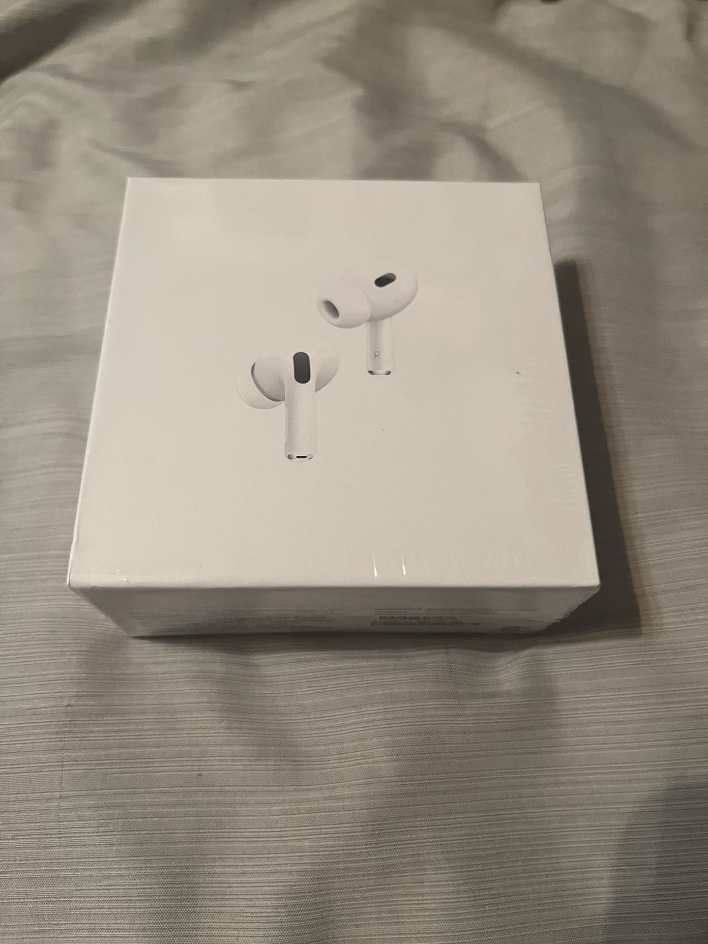 White 2025 AirPods Pro Gen 2