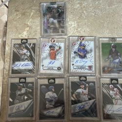 Huge Sports Card Lot With Auto Jerseys