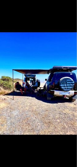 OVS overland camping 90 degree awning