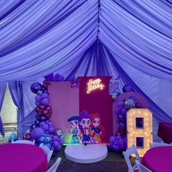 Kpop demon hunters balloon garland new