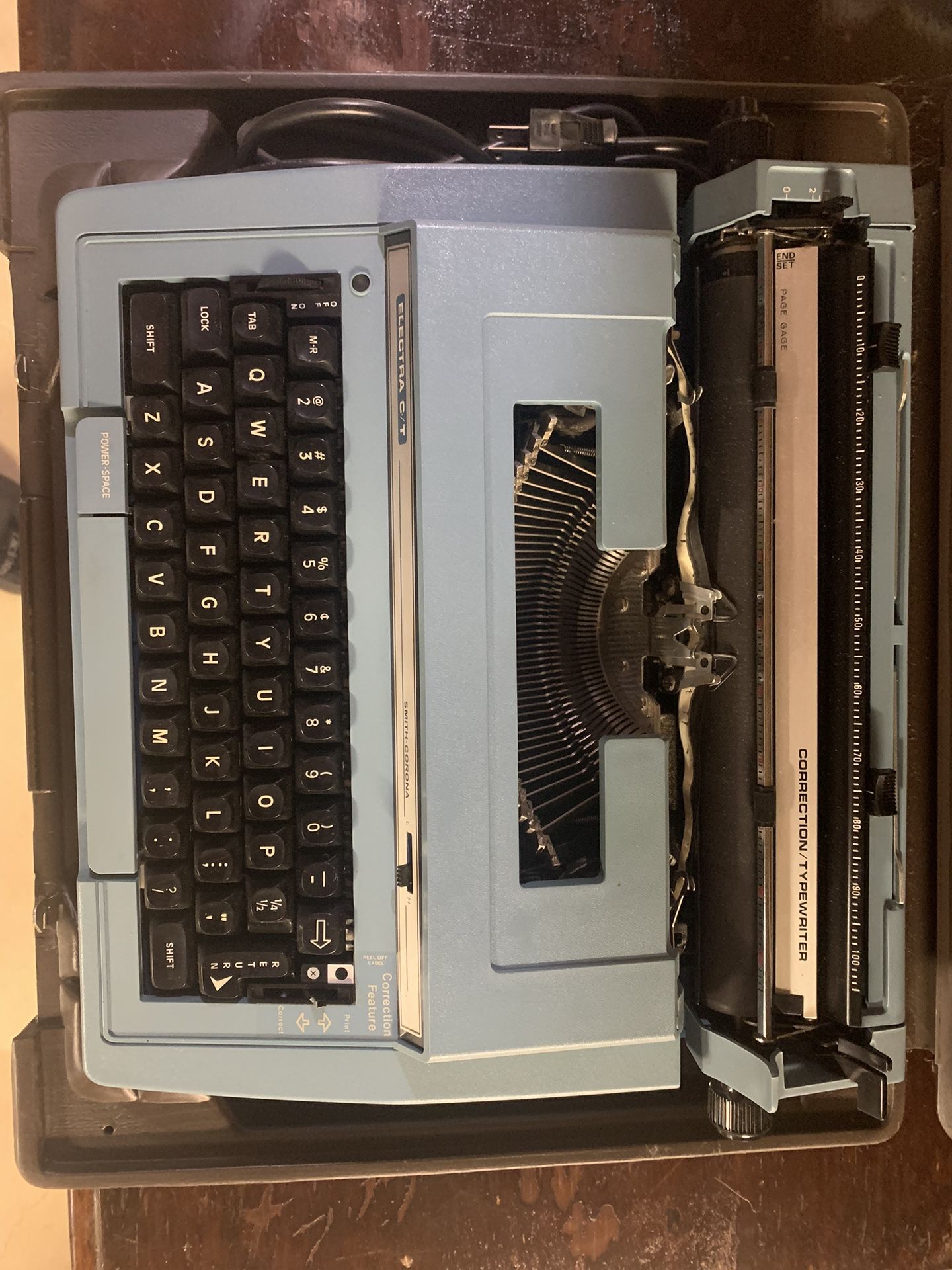 Vintage Smith-Corona Electra C/T Typewriter