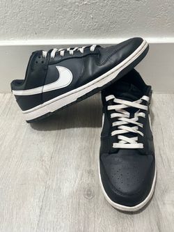 Nike Dunk Low Black White Sneakers