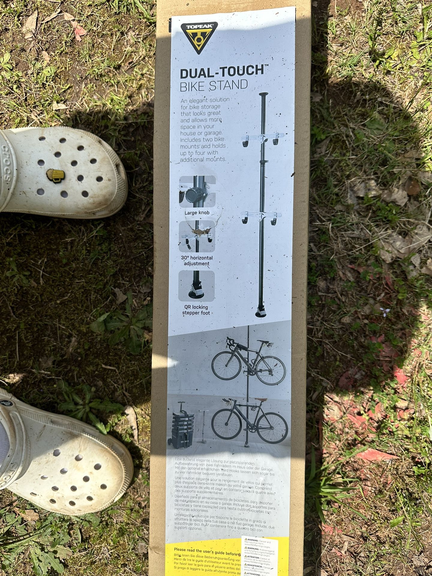 Dual-touch Bike Stand