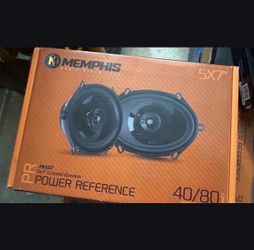 Memphis Power Reference 5x7  Speakers
