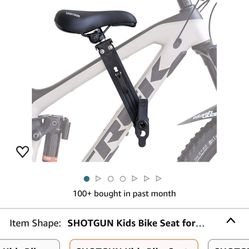 Shotgun Kids Bike Seat 