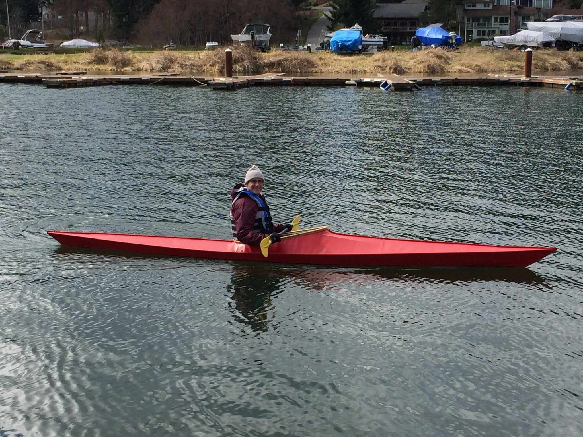 Greenland Style Kayak.
