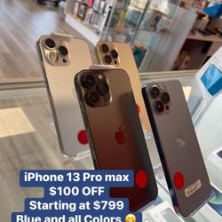 iPhone 13 Pro Max On Sale $49 Down No Credit Needed 