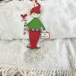 Elf Ornament By Silverstein