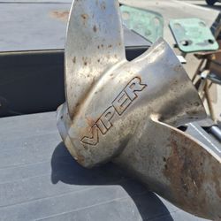 Boat Motor Stainless Propeller By Viper