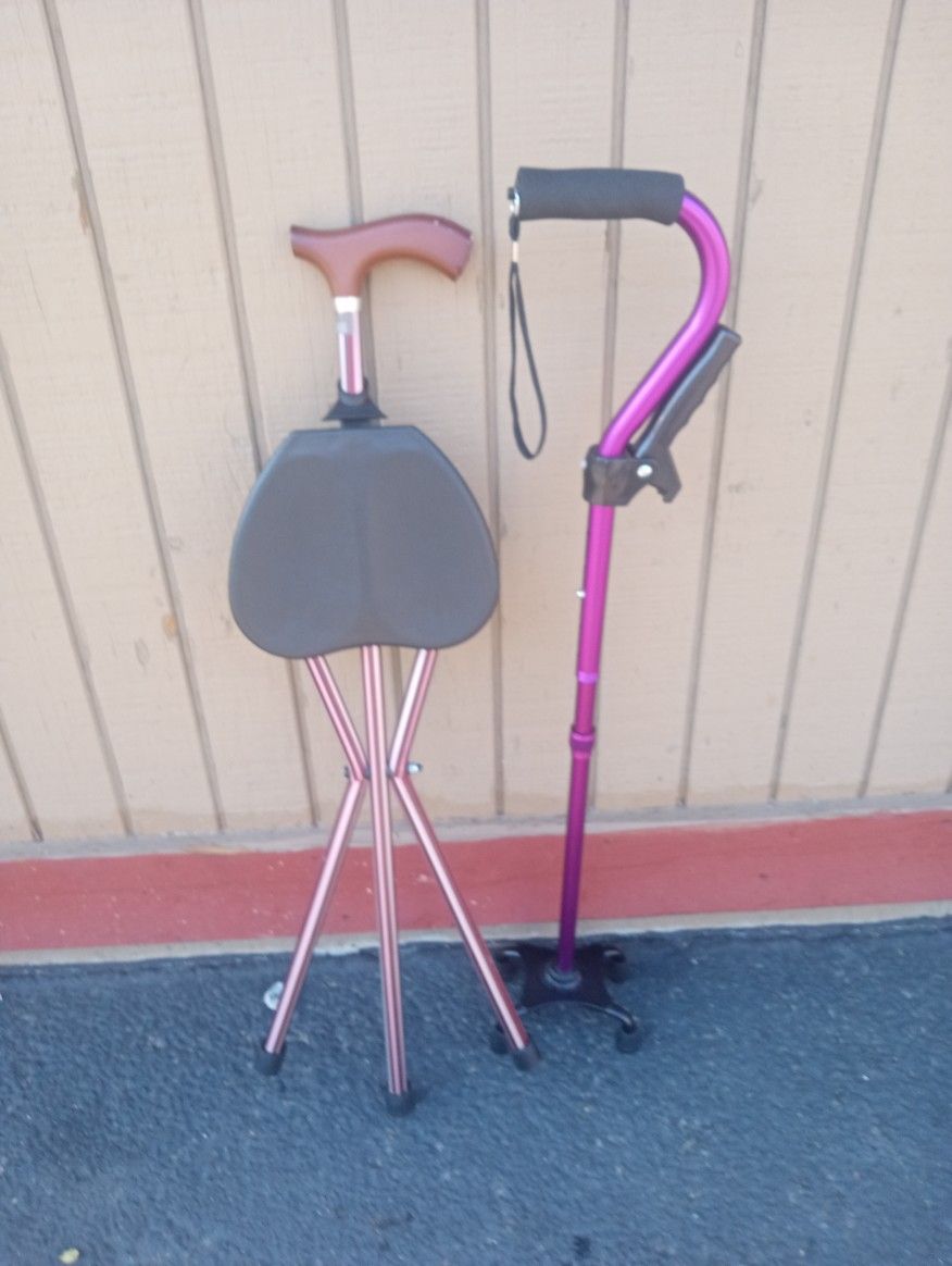 2 Canes And A Walker