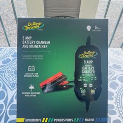 Battery Tender 5 AMP 12V Battery Charger and Maintainer - Automotive Smart Automatic Battery Charger
