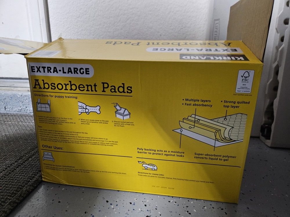Kirkland Extra large Dog Pads