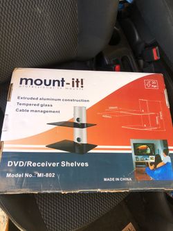 Mount It Glass Shelves