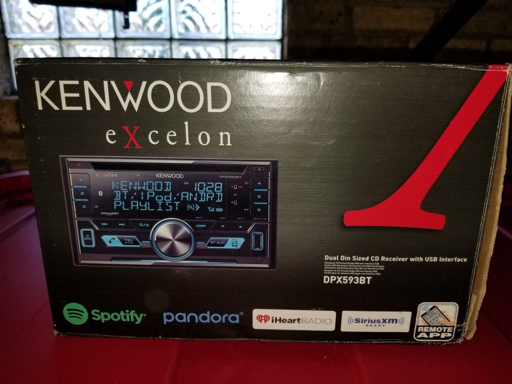Kenwood DPX593BT CD Receiver Bluetooth, Pandora, Spotify, iPhone & Android