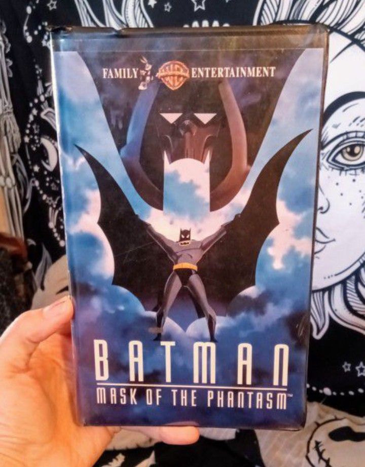 DC BATMAN Mask Of The Phantasm VHS 