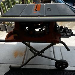 Ridgid Table Saw