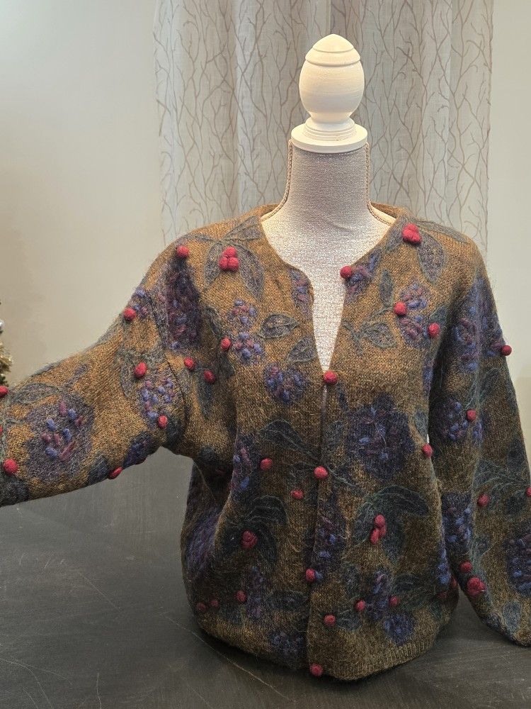 Womens MOHAIR Blend Sweater