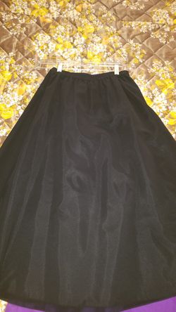 X-small black skirt