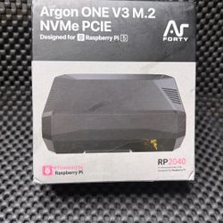 Argon ONE V3 M.2 NVMe PCIe Case for Raspberry Pi 5
