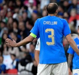 Italy National Team Puma 2022/23 Home Authentic Giorgio Chiellini Jersey - Blue