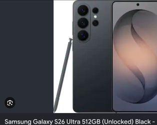 Samsung Galaxy S26 Ultra 512GB Black Unlocked