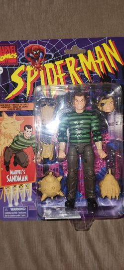 Marvel Legends Retro Spider-Man Sandman Action Figure