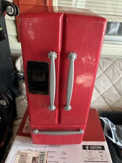 Our generation kitchen and fridge