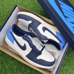 New Jordan 1 Low “Obsidian” Size 12M
