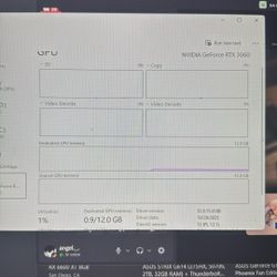 Evga 3060 Nvida Graphics Card