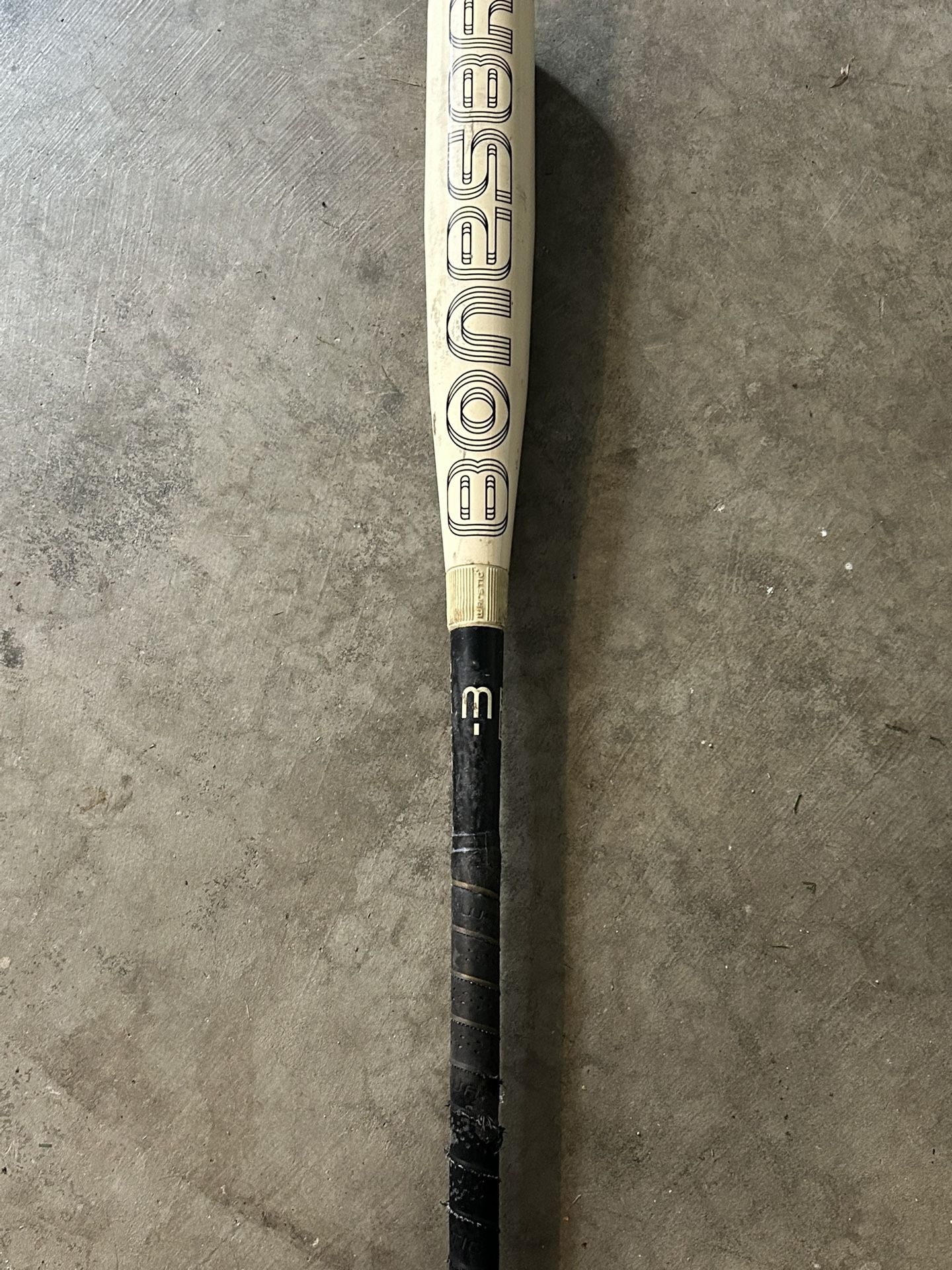 33/30 Bonesaber BBCOR, Metal Baseball Bat, Drop 3