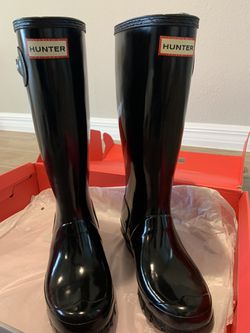 Hunter Rain Boots Kids/Women size 4 kids/6 women