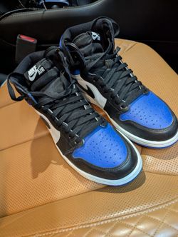 Used Nike Jordan 1 Royal Toe 9.5