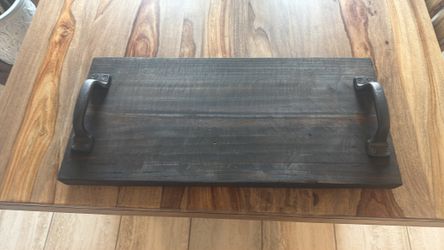 Wooden Decor Tray